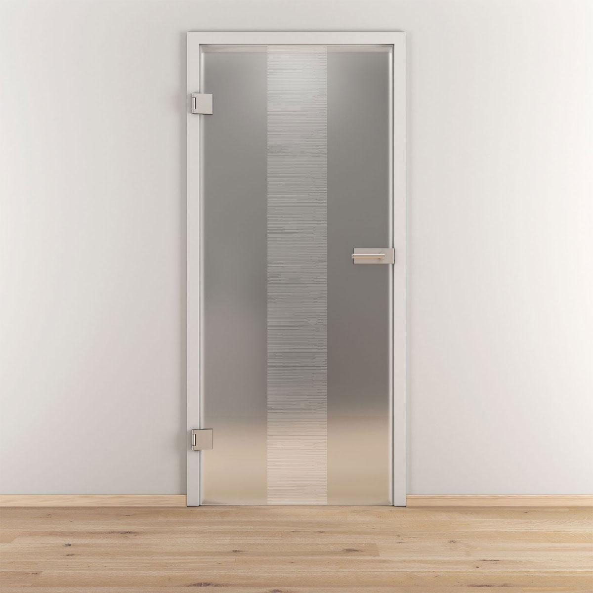 Novadoors Glasdrehtür NOVA 557 mattiert 95,9 x 197,2 cm Links Bild 2