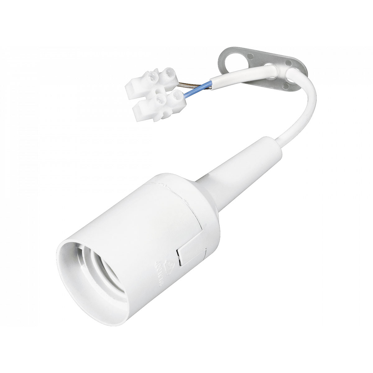 Basic Renovierungsfassung E27 weiß