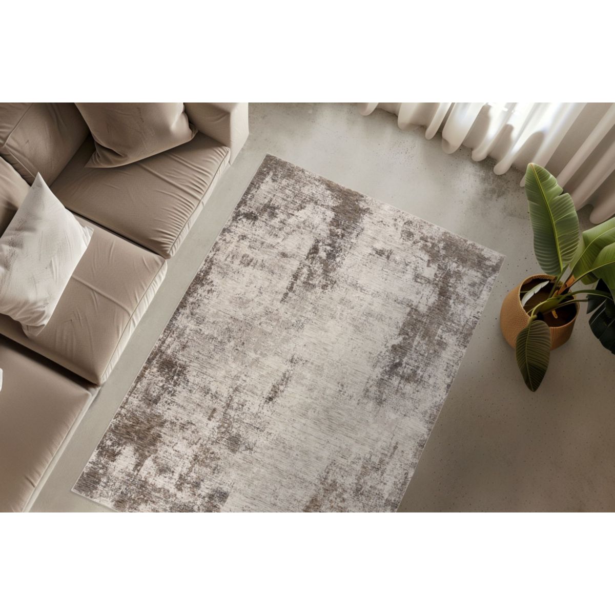 Amora 262 Taupe 160cm x 230cm Bild 4