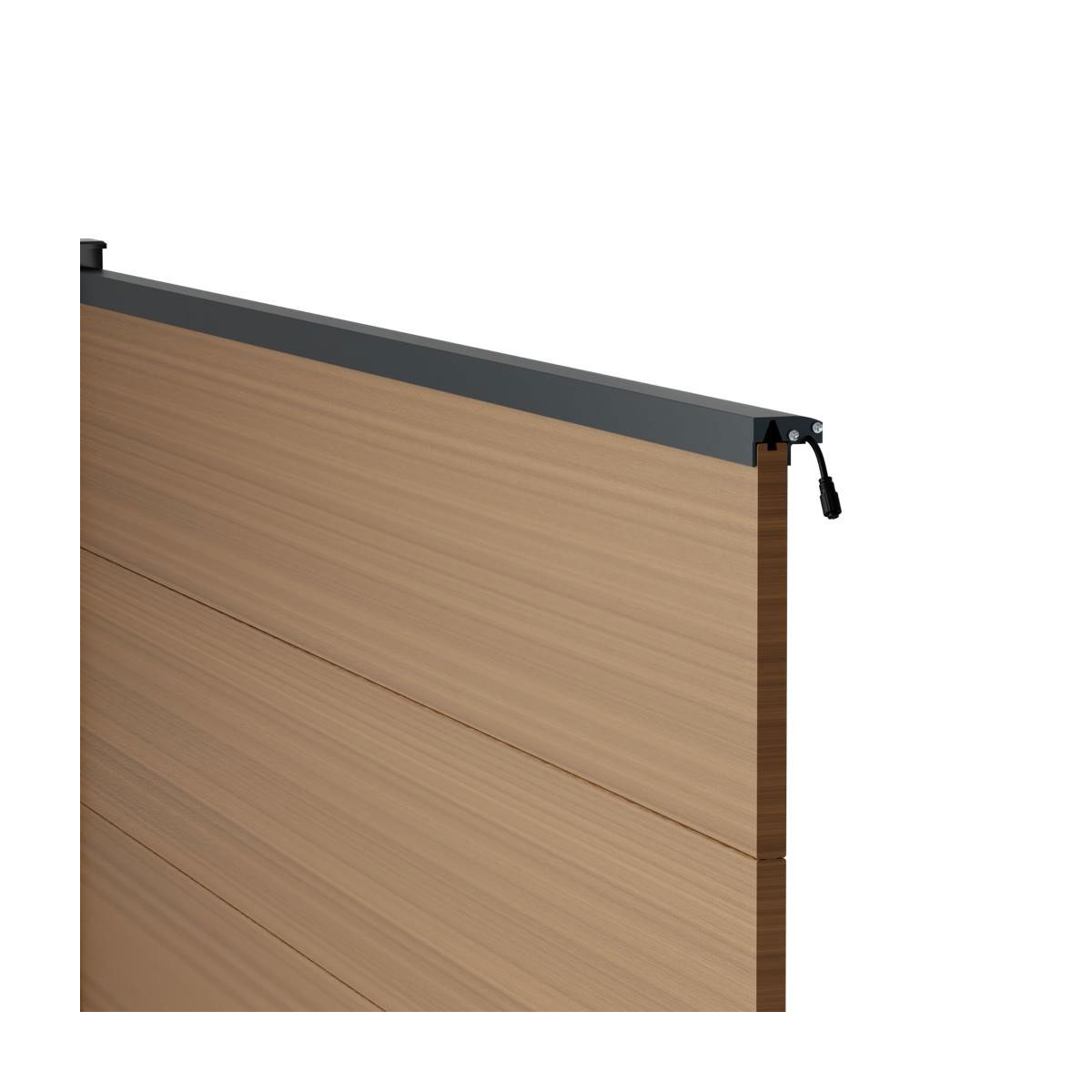 LyghtUp LED-Leuchtleiste für WPC- und Alu-Zäune 173,3 cm anthrazit Bild 11