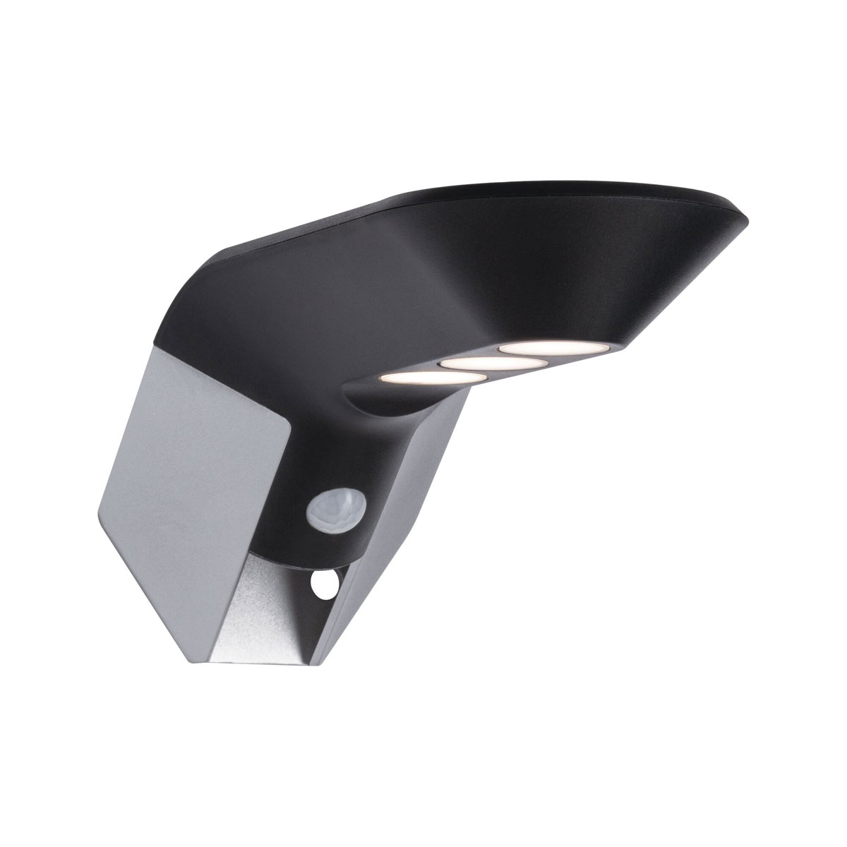 Paulmann  Outdoor Solar Wandleuchte Soley IP44 3000K 150lm Bewegungsmelder Anthrazit Bild 1