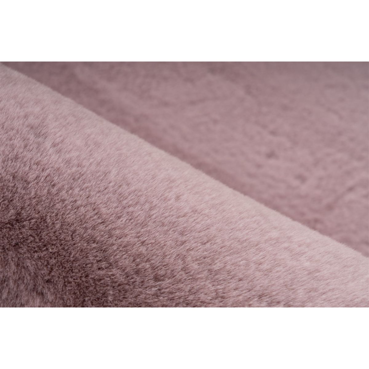 Rabbit Light Sheepskin 825 Rosa 60cm x 90cm Bild 3