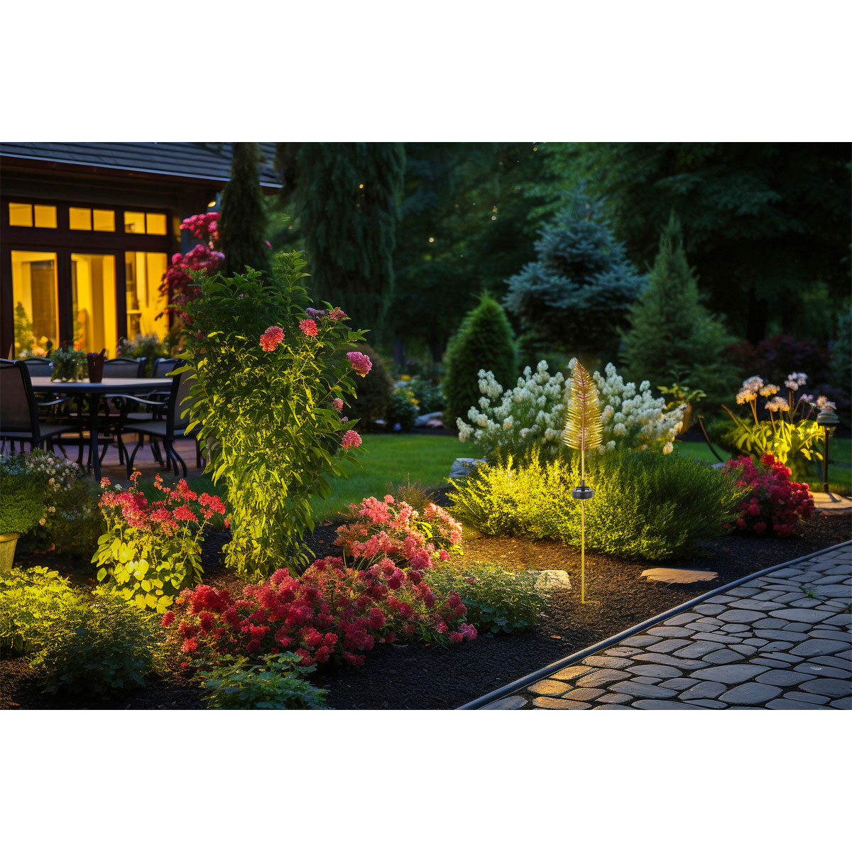 Flector LED-Solarstick Golden Palm Leaf Bild 2