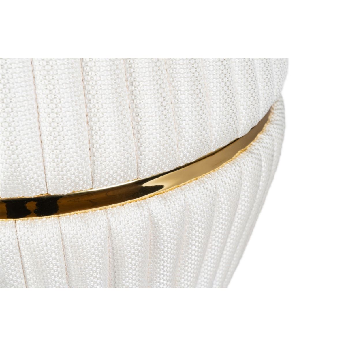 Hocker Doric 245 elfenbein gold Bild 4