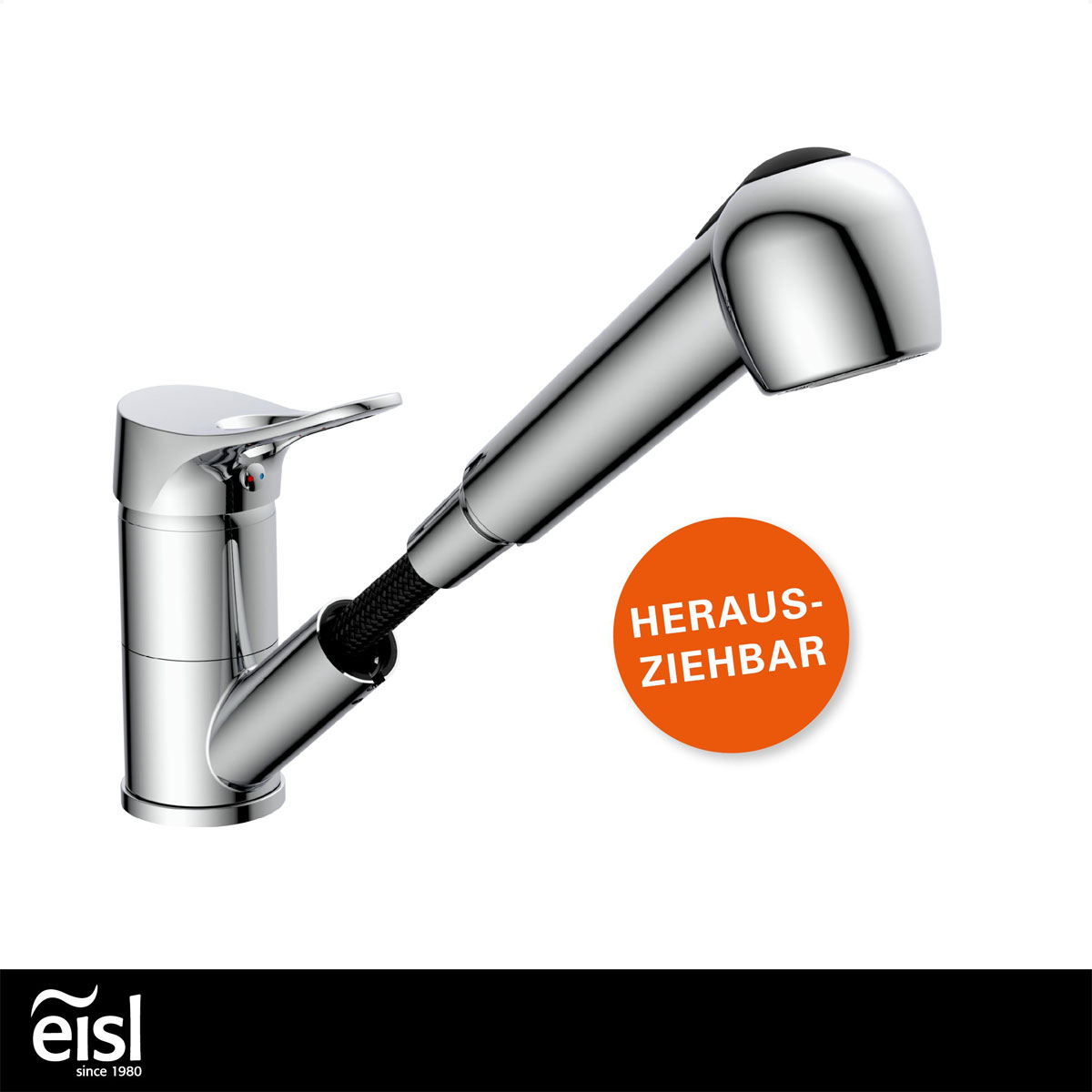 Eisl  Spültischarmatur „Verona“ chrom mit Geschirrbrause Bild 2