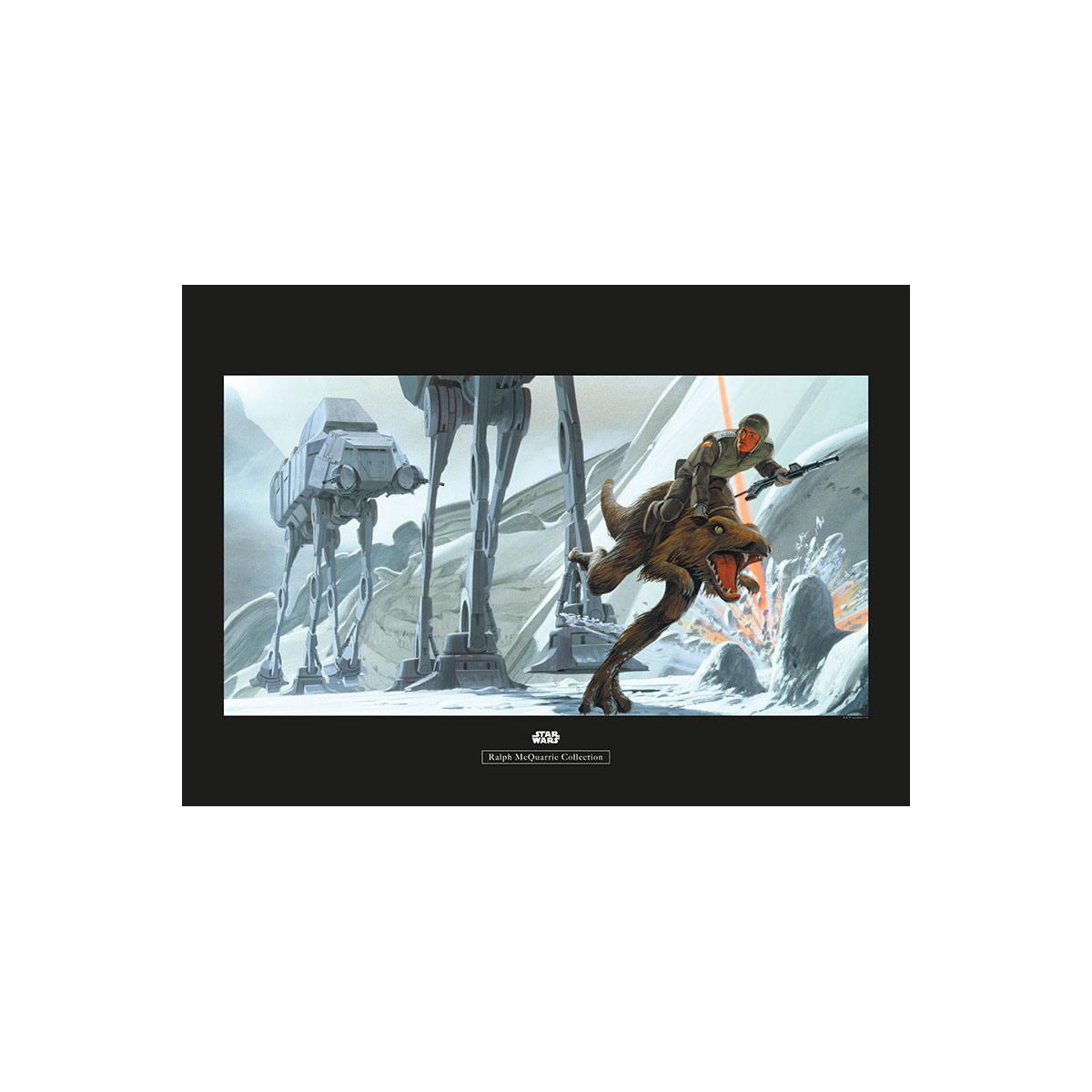 Komar  Wandbild Star Wars Classic Hoth Battle Ground 40x30 cm Bild 2
