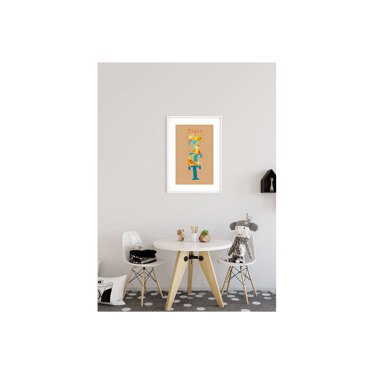 Komar  Wandbild ABC Animal T 30x40 cm Bild 5