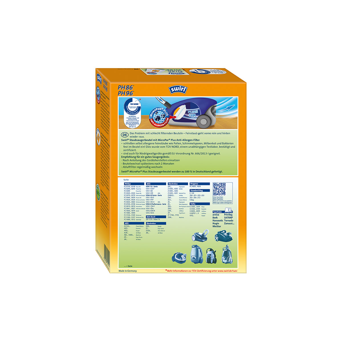Staubsauger-Beutel PH 86 EcoPor Bild 2