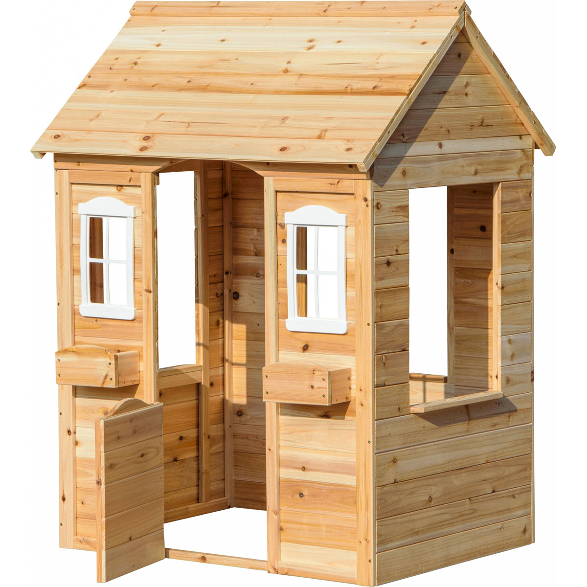 dobar Garten-Spielhaus 107 x 94 x 114,5 cm natur Bild 1