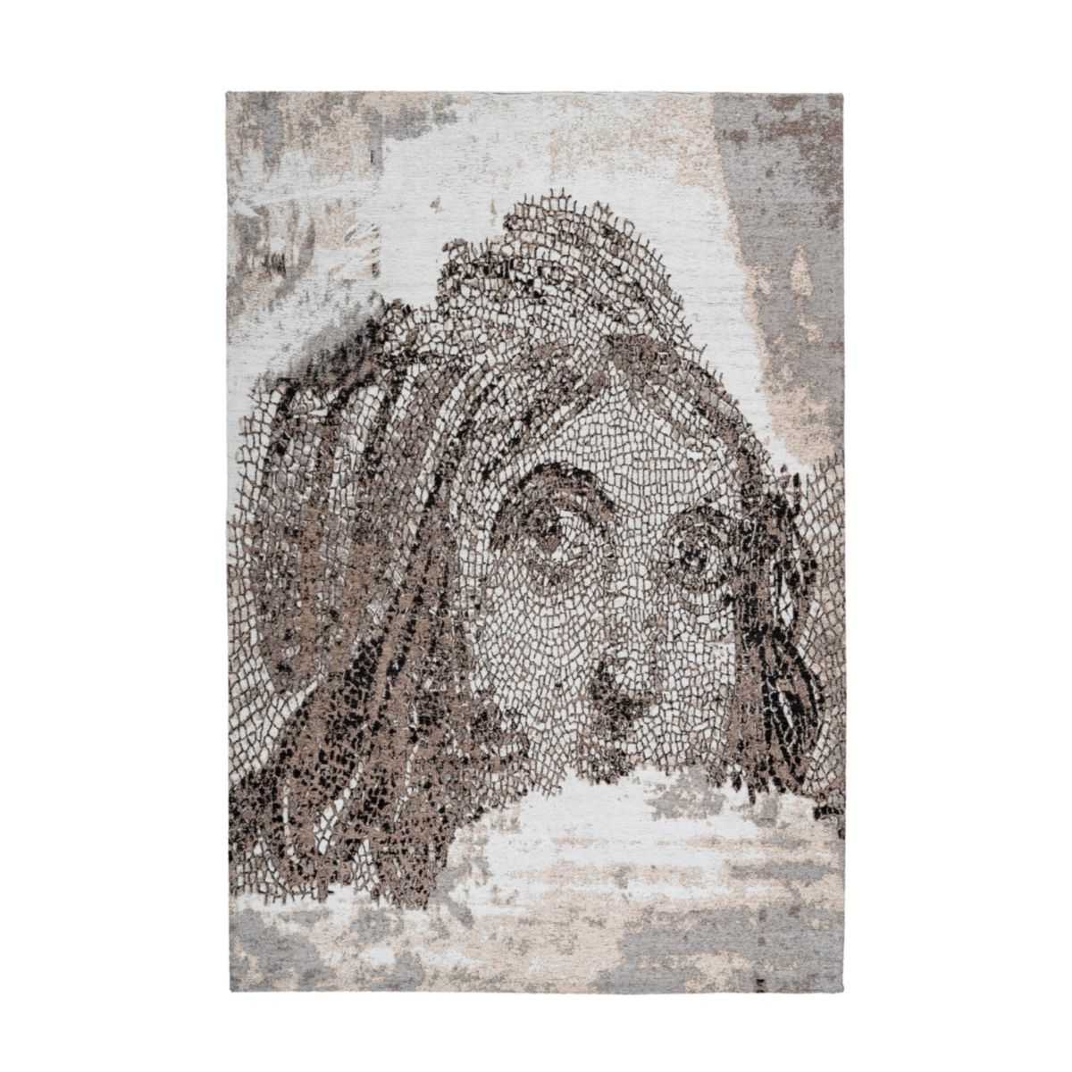 Jacquard-Teppich Iglesia 200 taupe