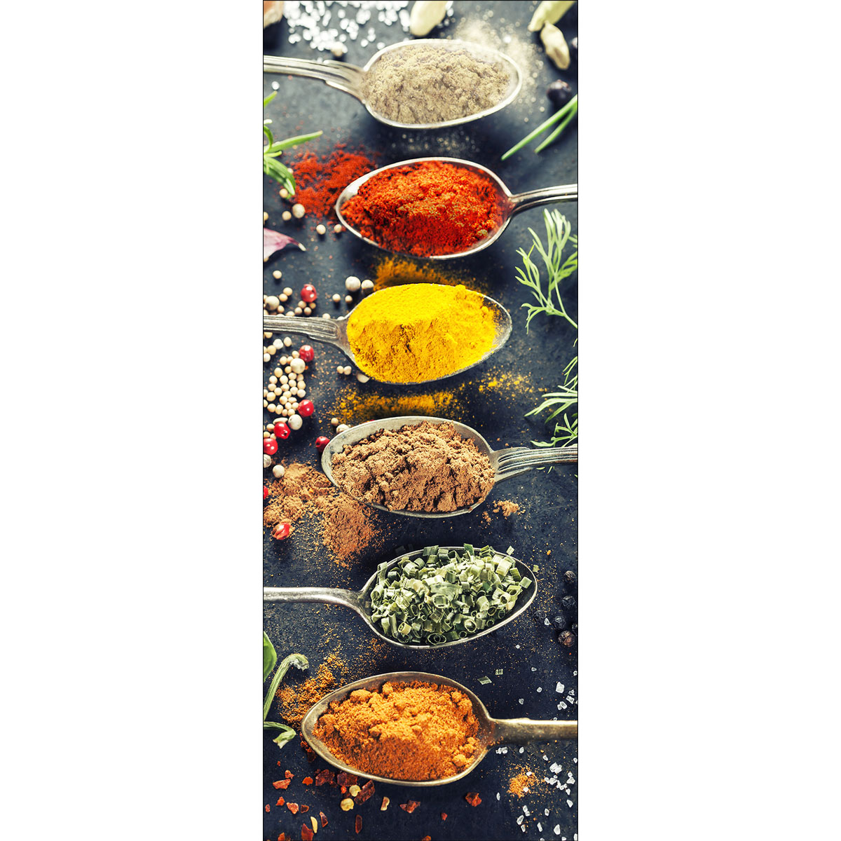 Canvas-Art Vintage Herbage I 30 x 80 cm