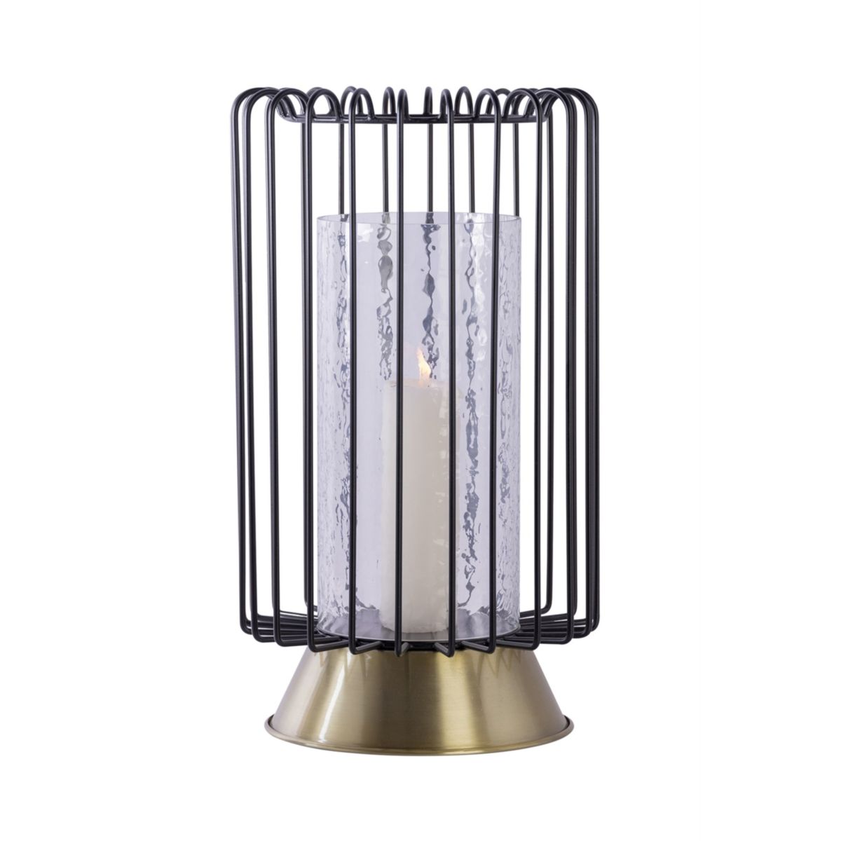 Kerzenständer Malibu 125 schwarz gold