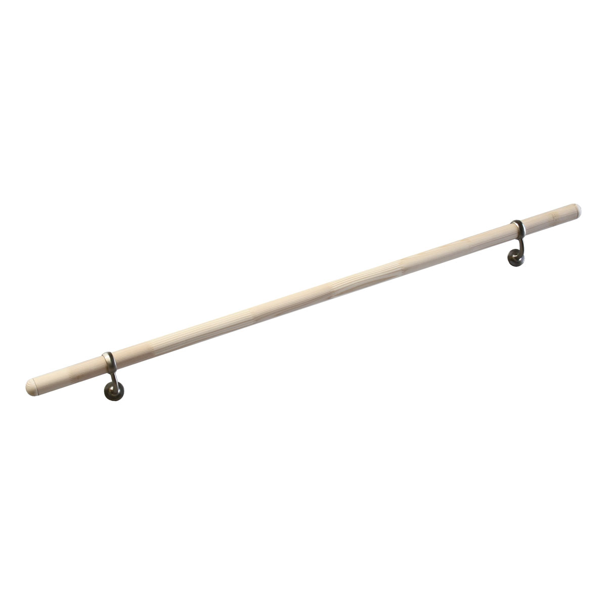 Durabil Handlaufset Fichte 2 Kugelringhalter und 2 Endkappen