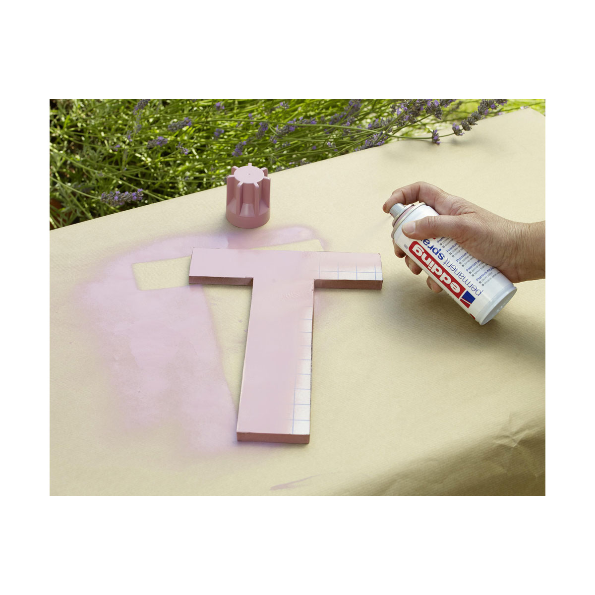 Edding  Spray 5200 edel mauve seidenmatt Bild 4