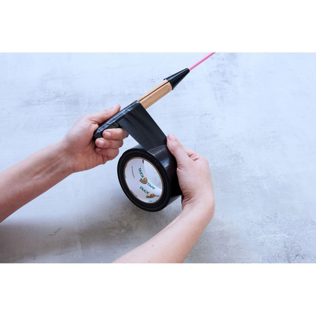 Duck Tape Original 50 mm x 25 m Schwarz Bild 2