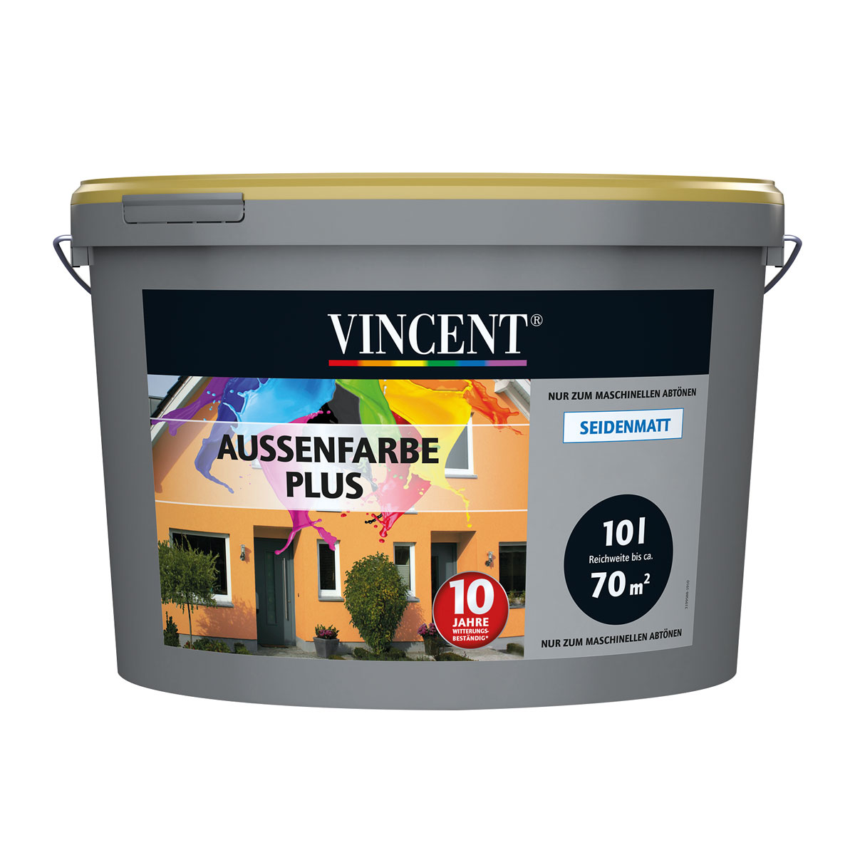 Vincent  FassadenfarbeAussenfarbe Plus MIX IT! 10 l