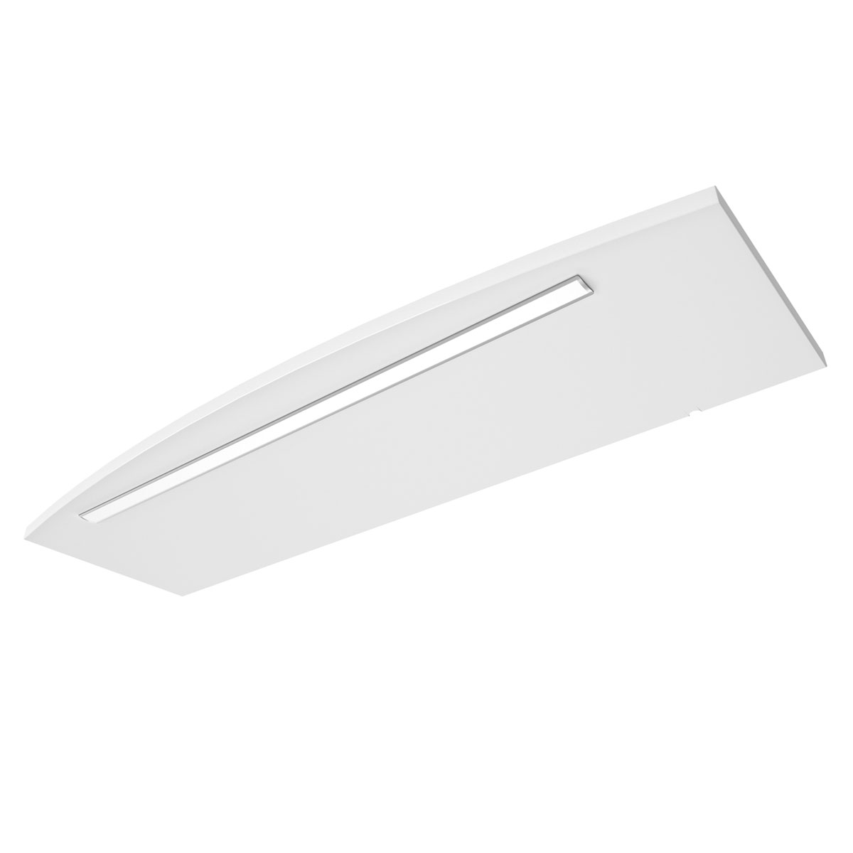 Pelipal Kranzbeleuchtung Asti weiß glänzend 82 x 1,6 x 26,5 cm Bild 1