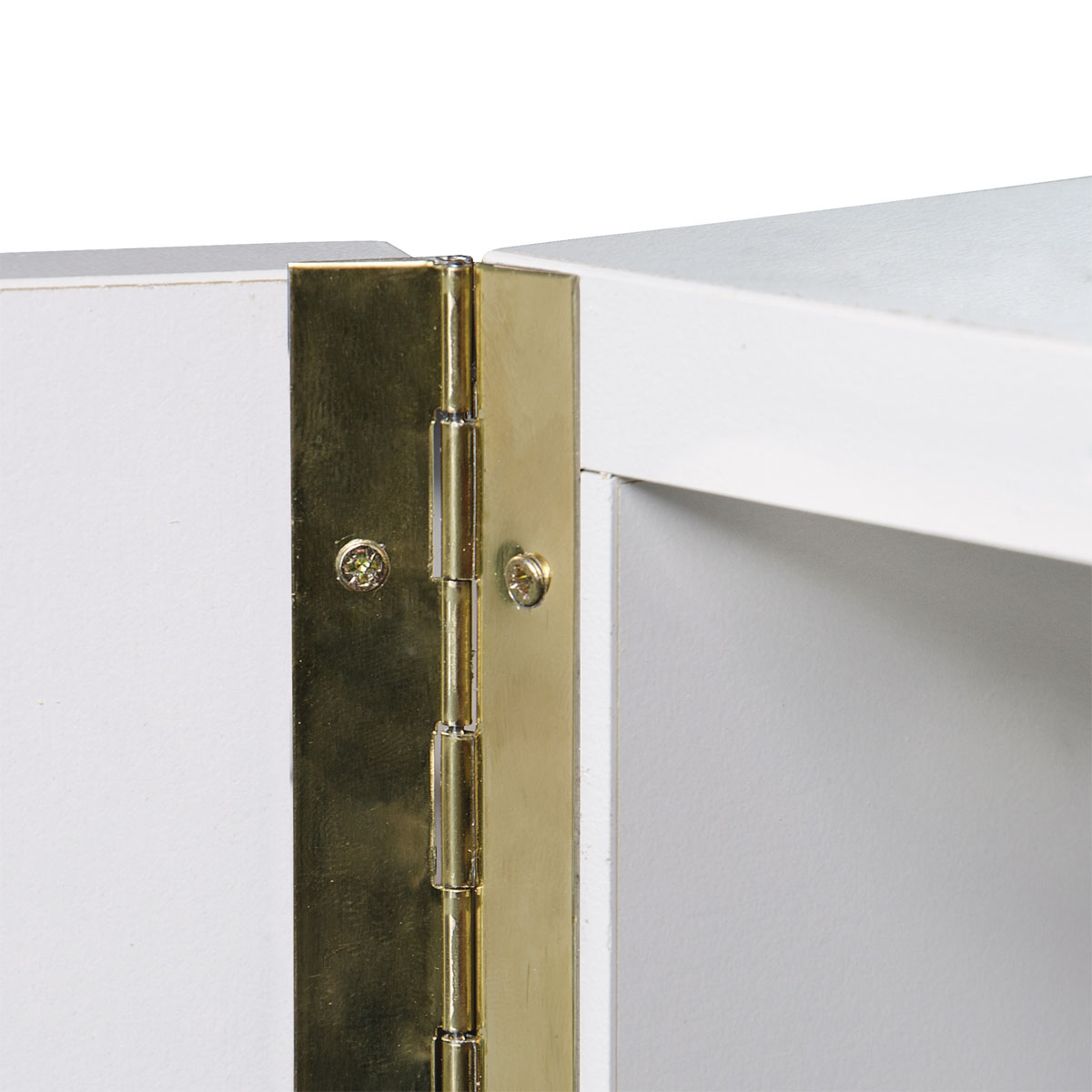 Suki Klavierband Stahl 90 x 2 cm vermessingt Bild 2