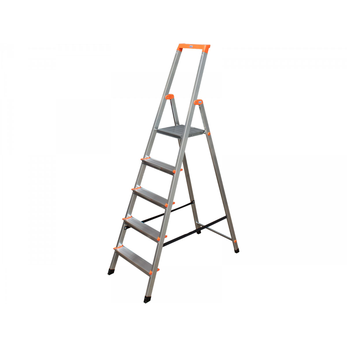 Krause Stufen-Stehleiter Solidy 5 Stufen