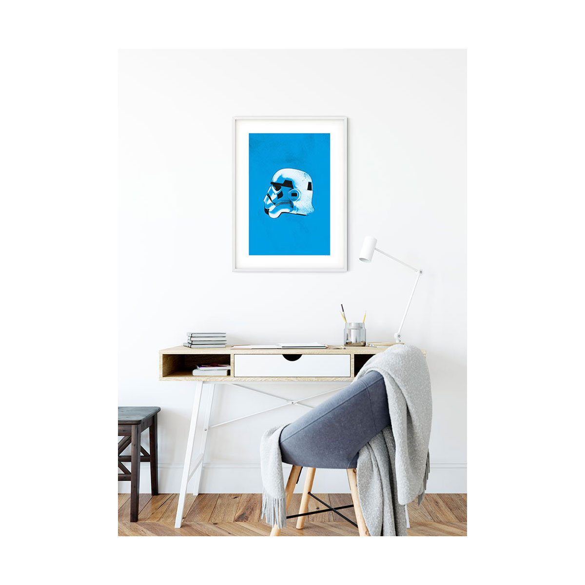 Komar  Wandbild Star Wars Classic Helmets Stormtrooper 50x70 cm Bild 6