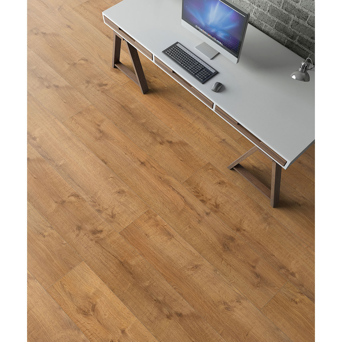 Specht Laminat Aqua XXL Eiche Lungo 179x24,1x0,8 cm Bild 3