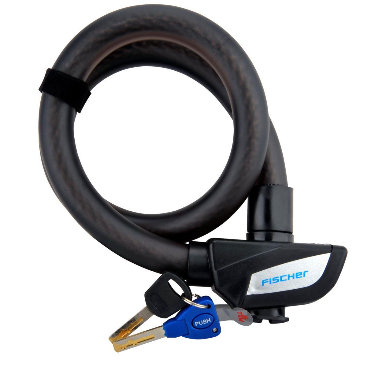 Fischer Bikes Seilschloss 85 cm 23 mm