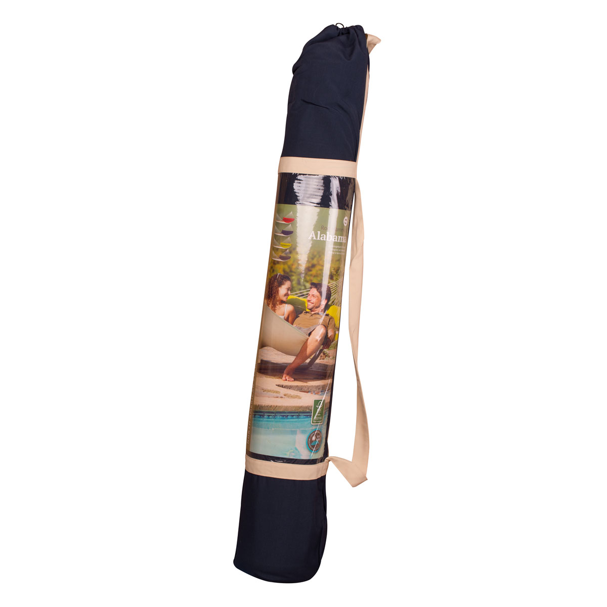 La Siesta Gefütterte Kingsize-Stabhängematte Alabama Navy Blue Bild 4