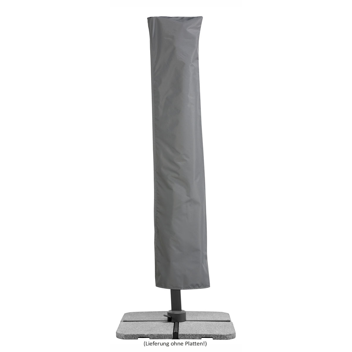 Schneider Schirme Ampelschirm Rhodos Grande Durchmesser 400 cm anthrazit Bild 8