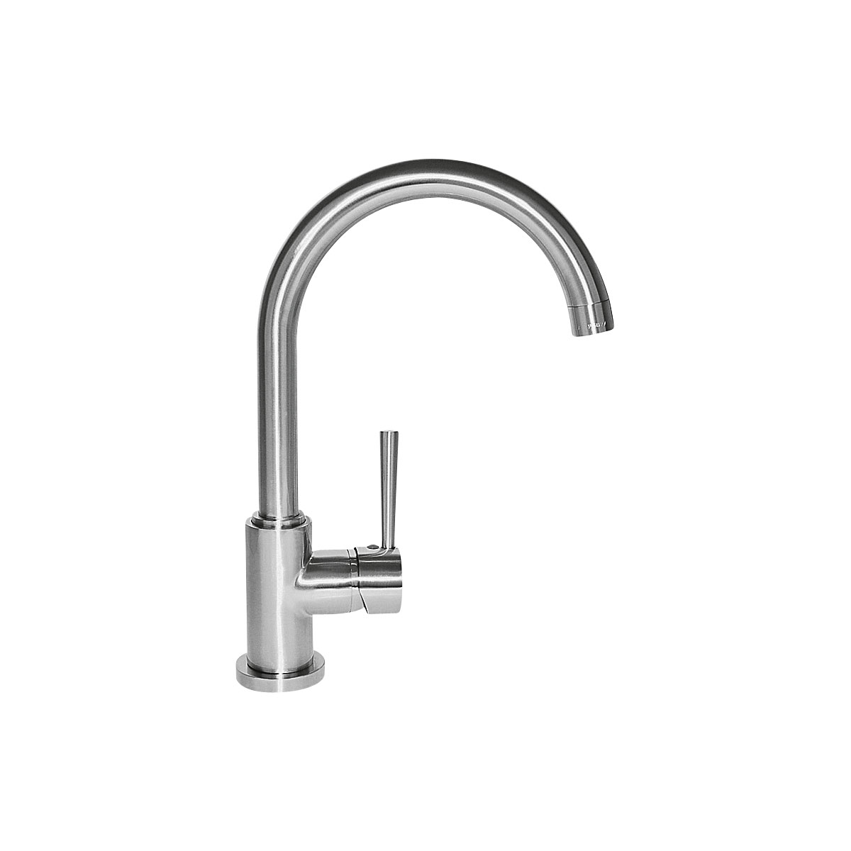 Spültischarmatur Carlon Edelstahloptik