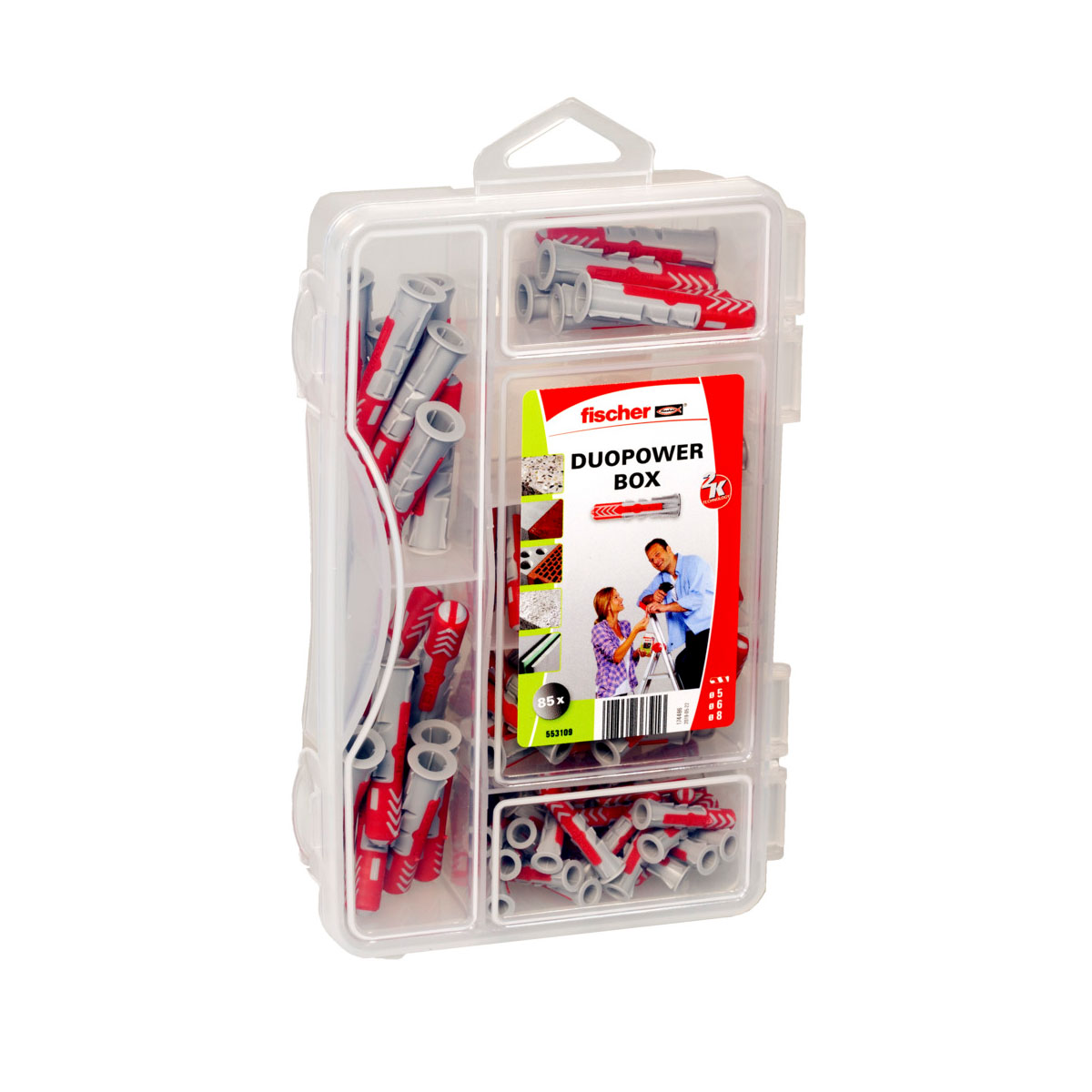 Fischer  Dübel-Box Duopower Mini 85-teilig Bild 1