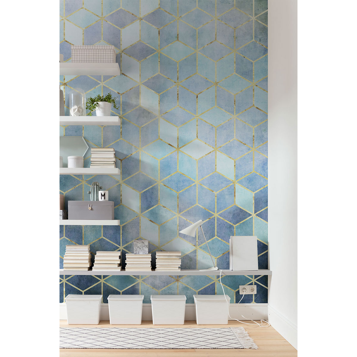 Komar  Vlies Fototapete Mosaik Azzuro 200x250 cm