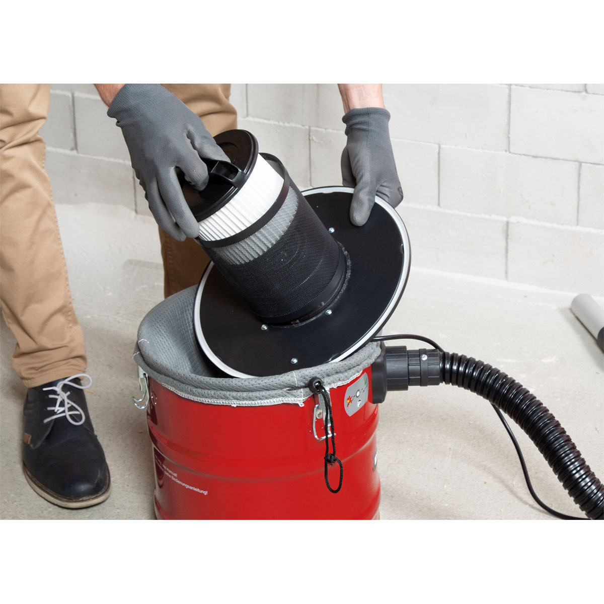 Einhell Faltenfilter für Aschesauger Bild 2