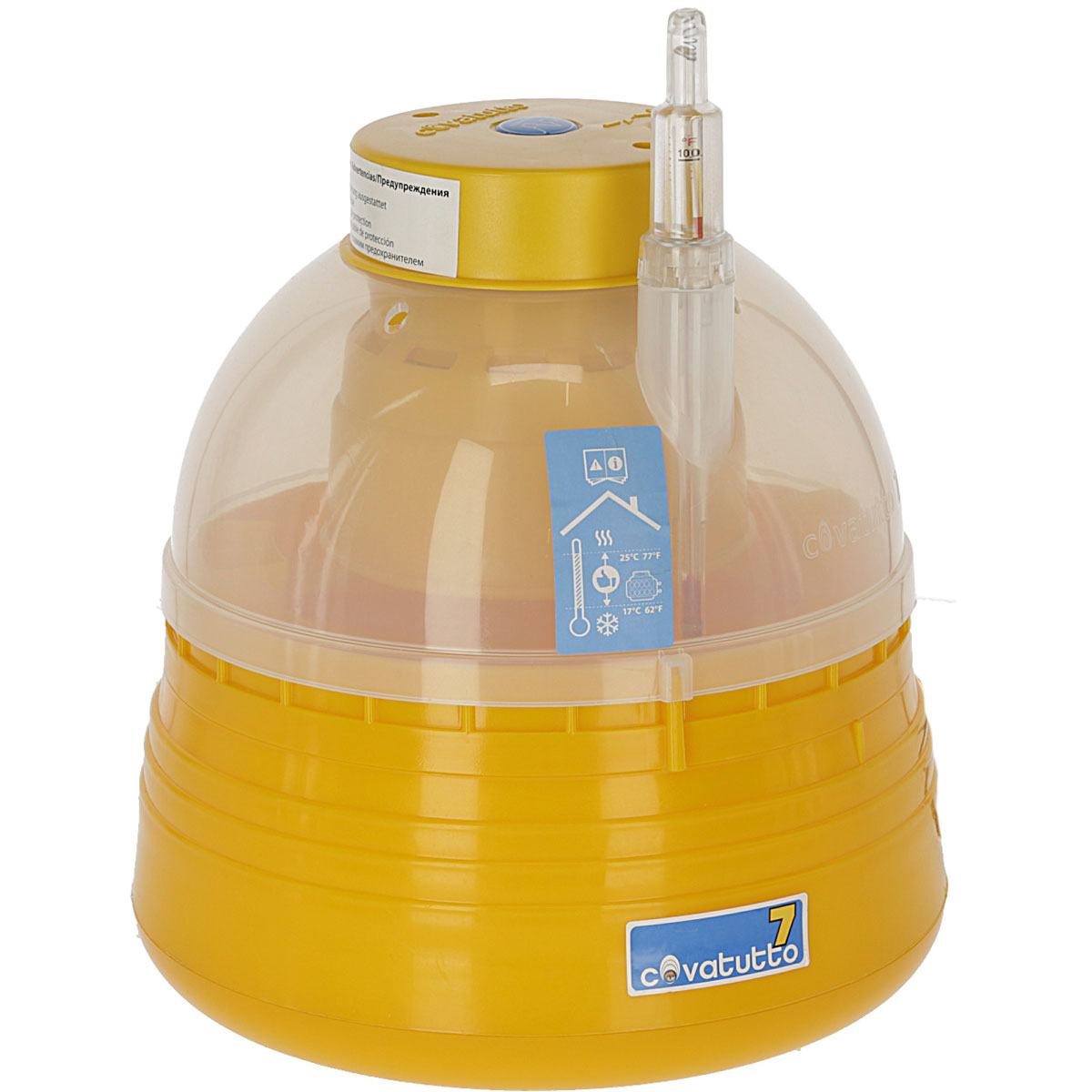 Brutautomat Covatutto 7 230 V gelb