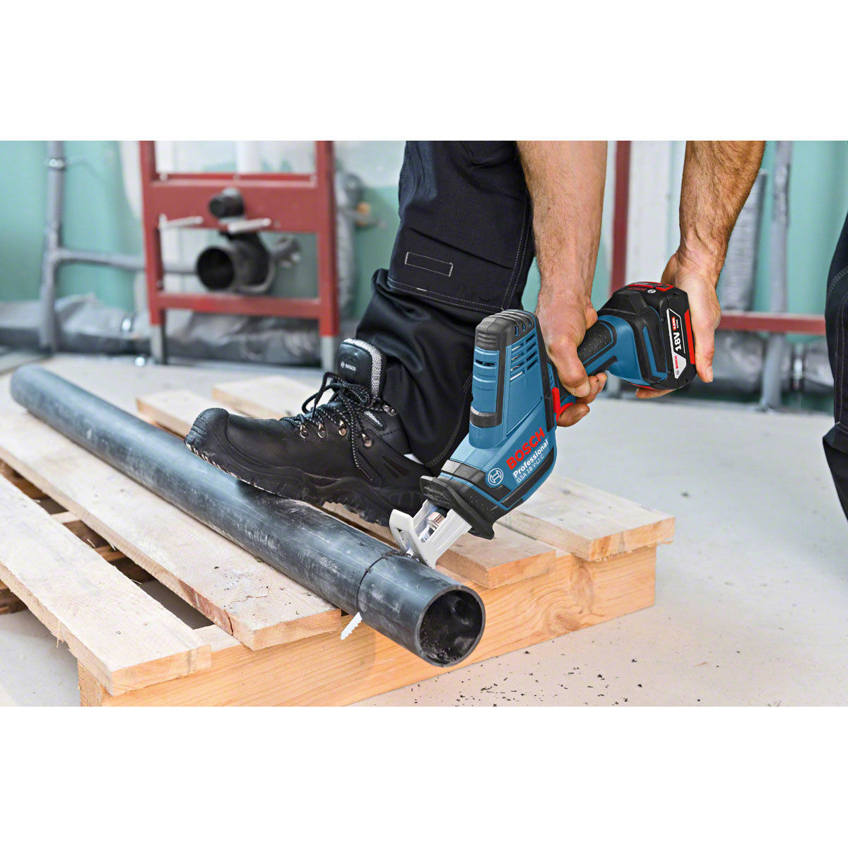 Bosch Professional   Akku-Säbelsäge GSA 18V-LI C solo Bild 8