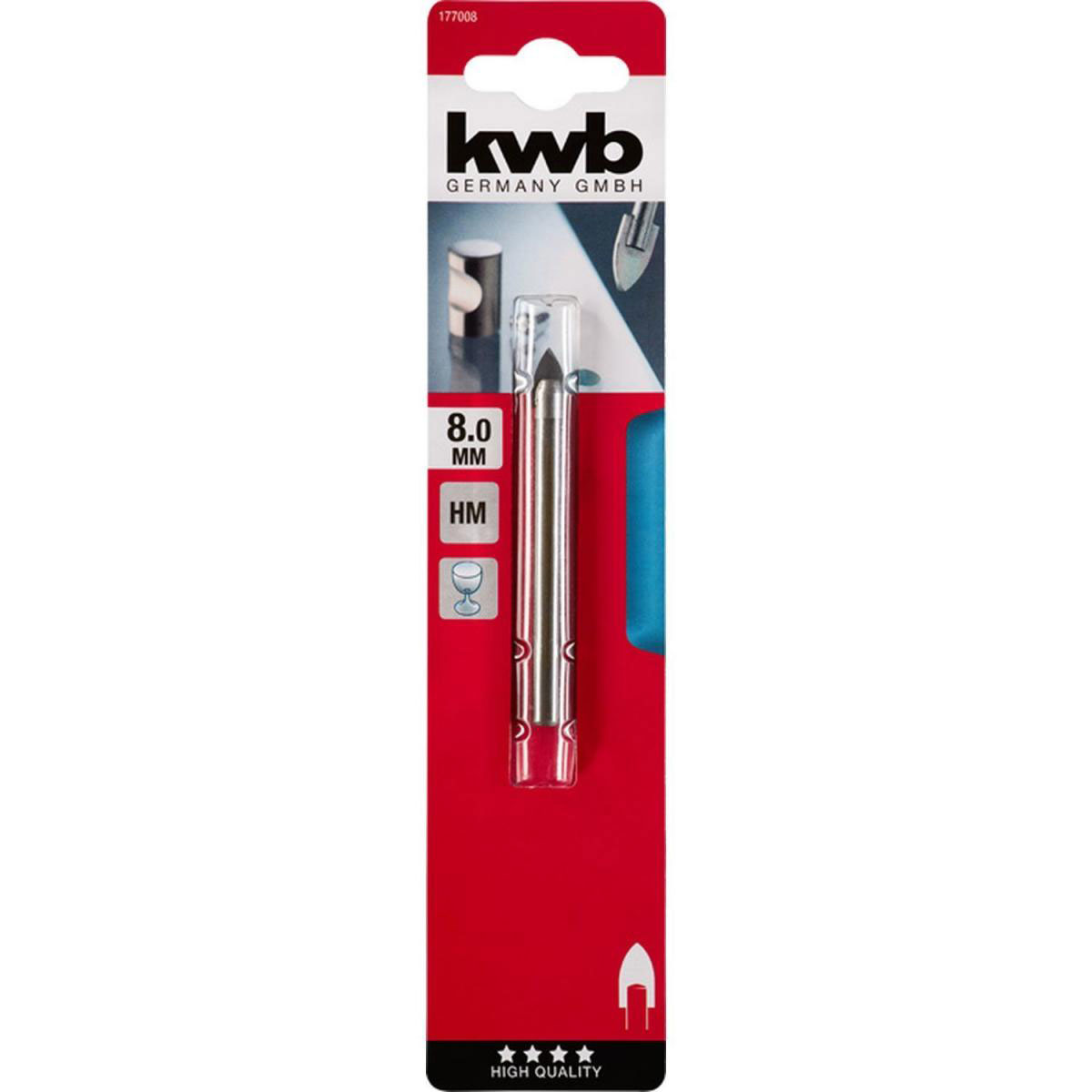 kwb  Glasbohrer Durchmesser 8 mm Bild 2