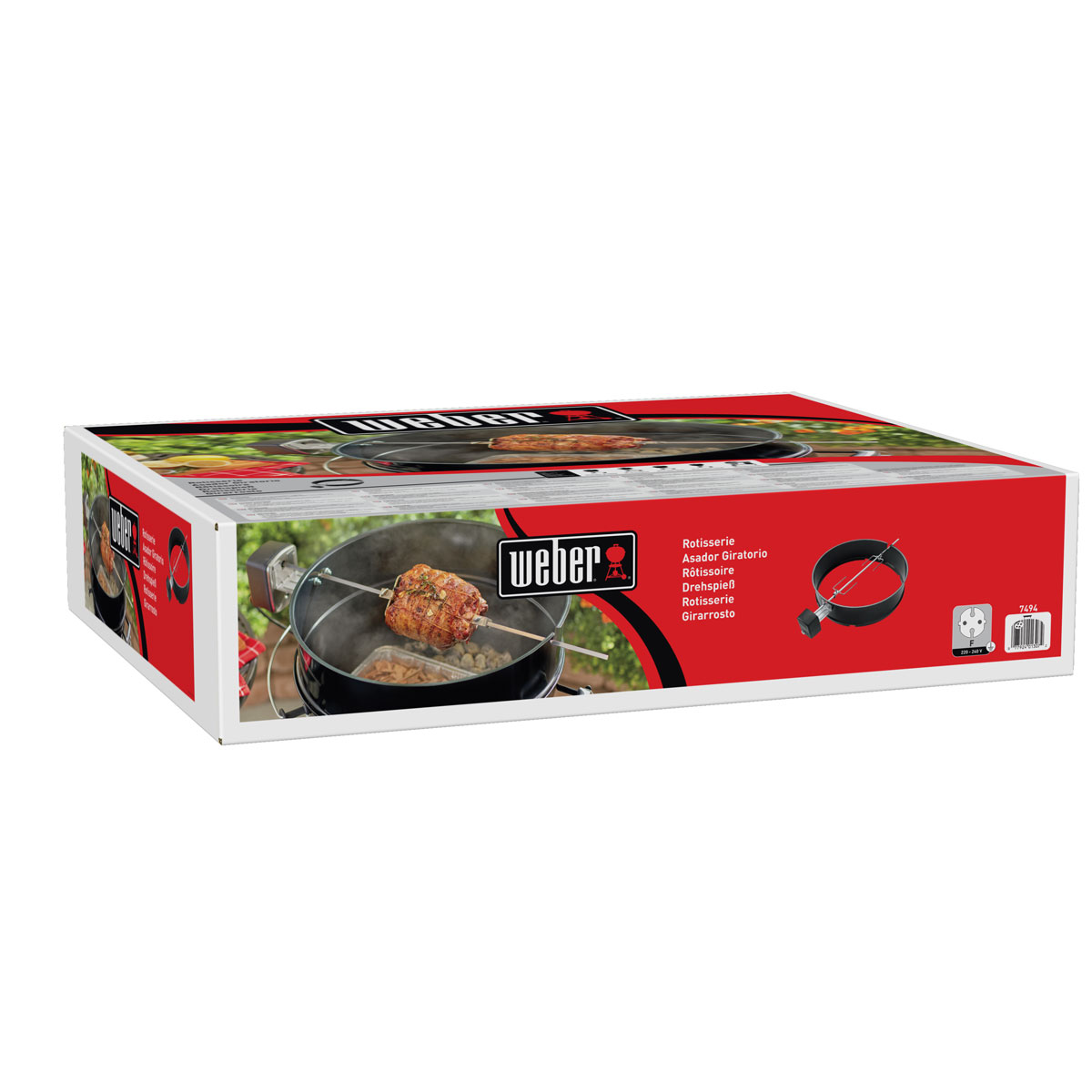 Weber Drehspieß für BBQ 57 cm Bild 3