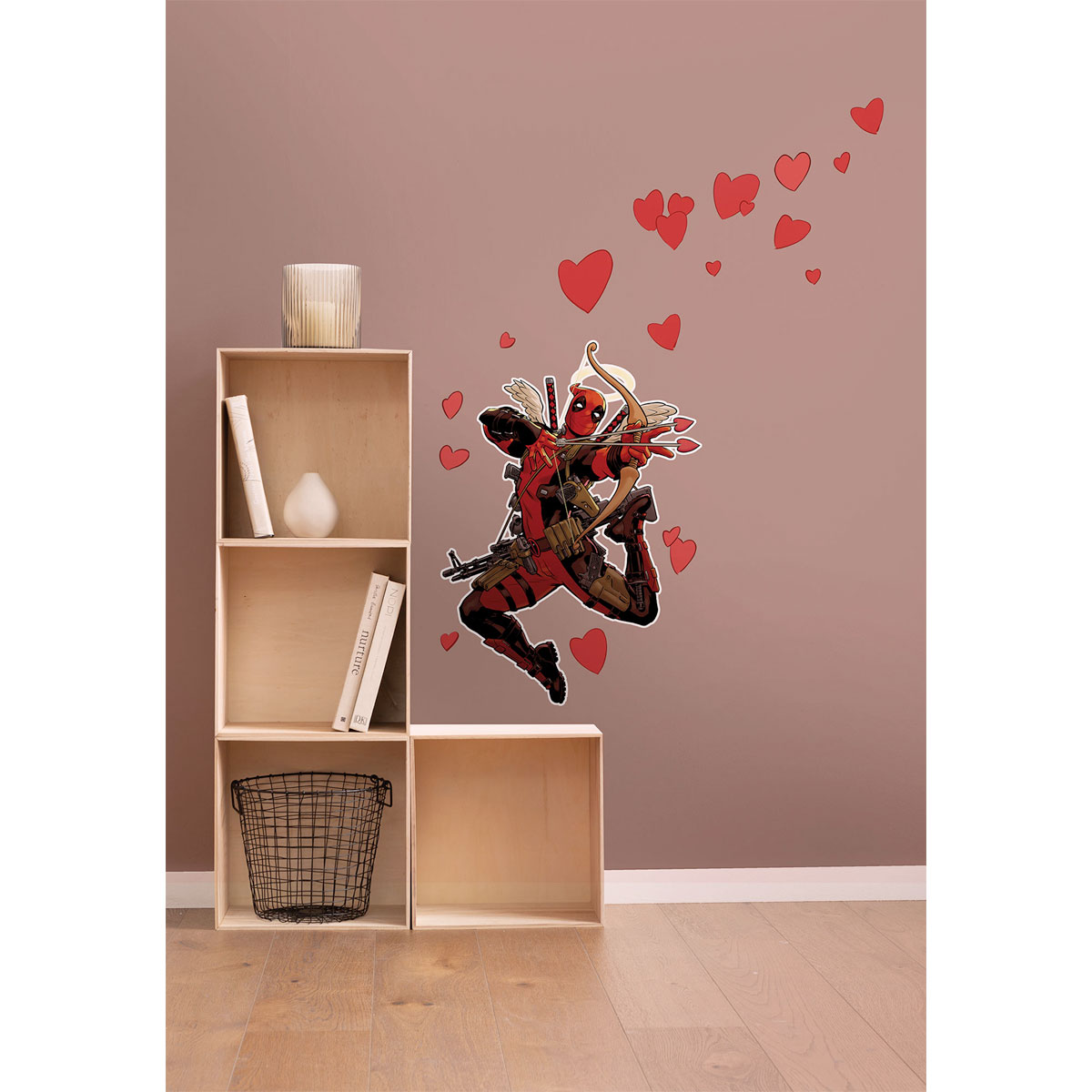 Komar  Wandtattoo Deadpool Lovepool 50x70 cm Bild 1