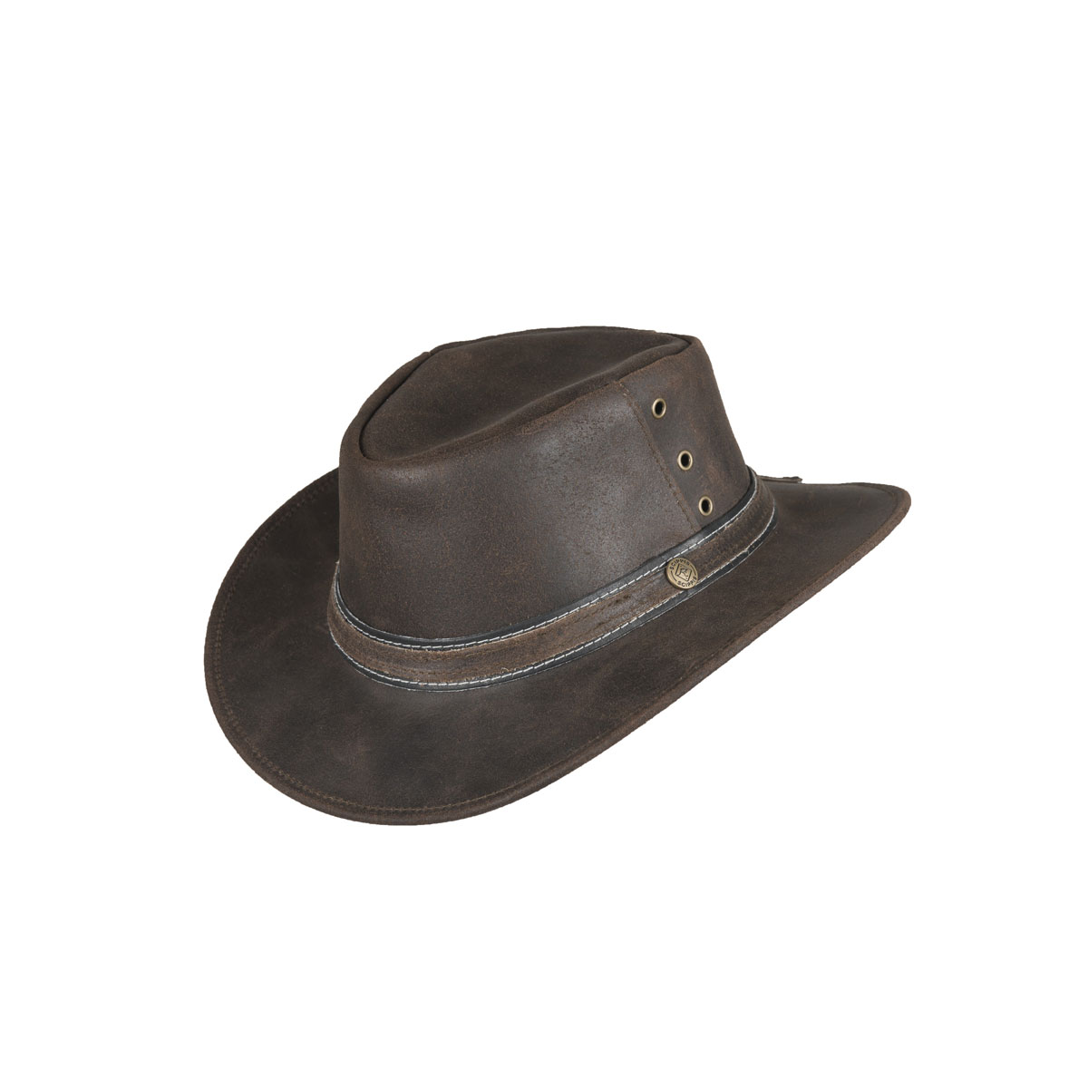 Scippis Lederhut Longford braun Größe XL