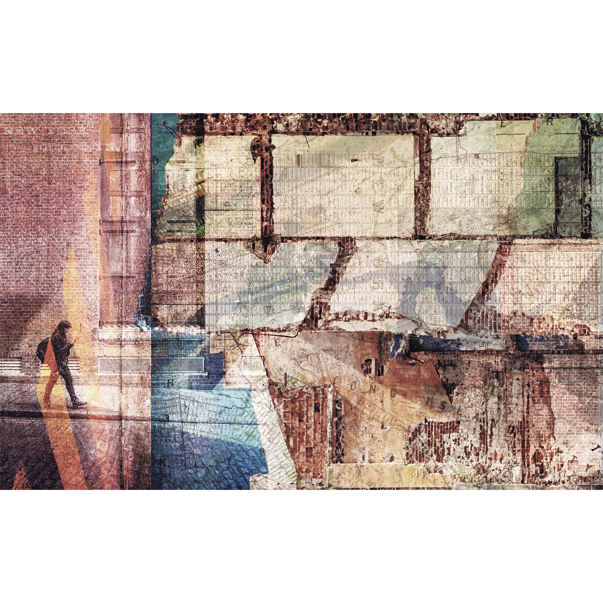 Komar  Vlies Fototapete Urban Art 400x250 cm Bild 2