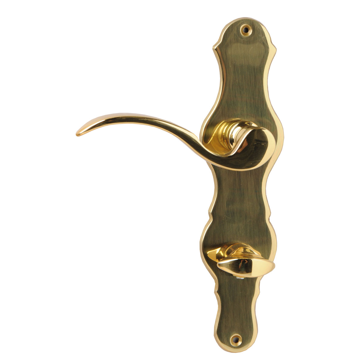 Alpertec Langschildgarnitur Eva Easy-LS für WC poliert