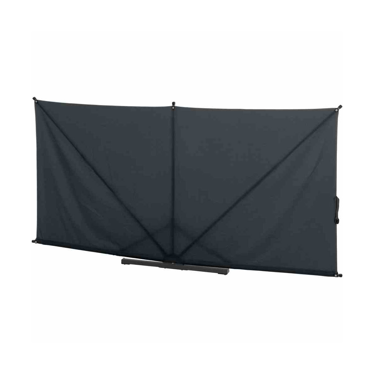 Siena Garden Faltbarer Sichtschutz Ben 150 x 280 cm anthrazit Bild 1