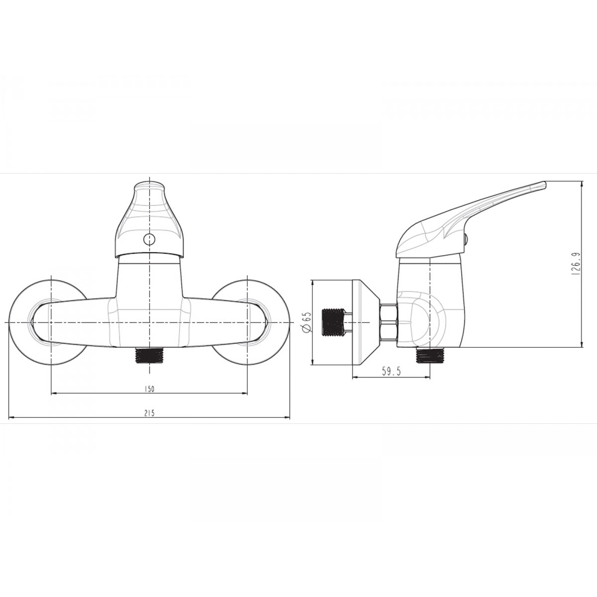Basic Duscharmatur Marseille Bild 2