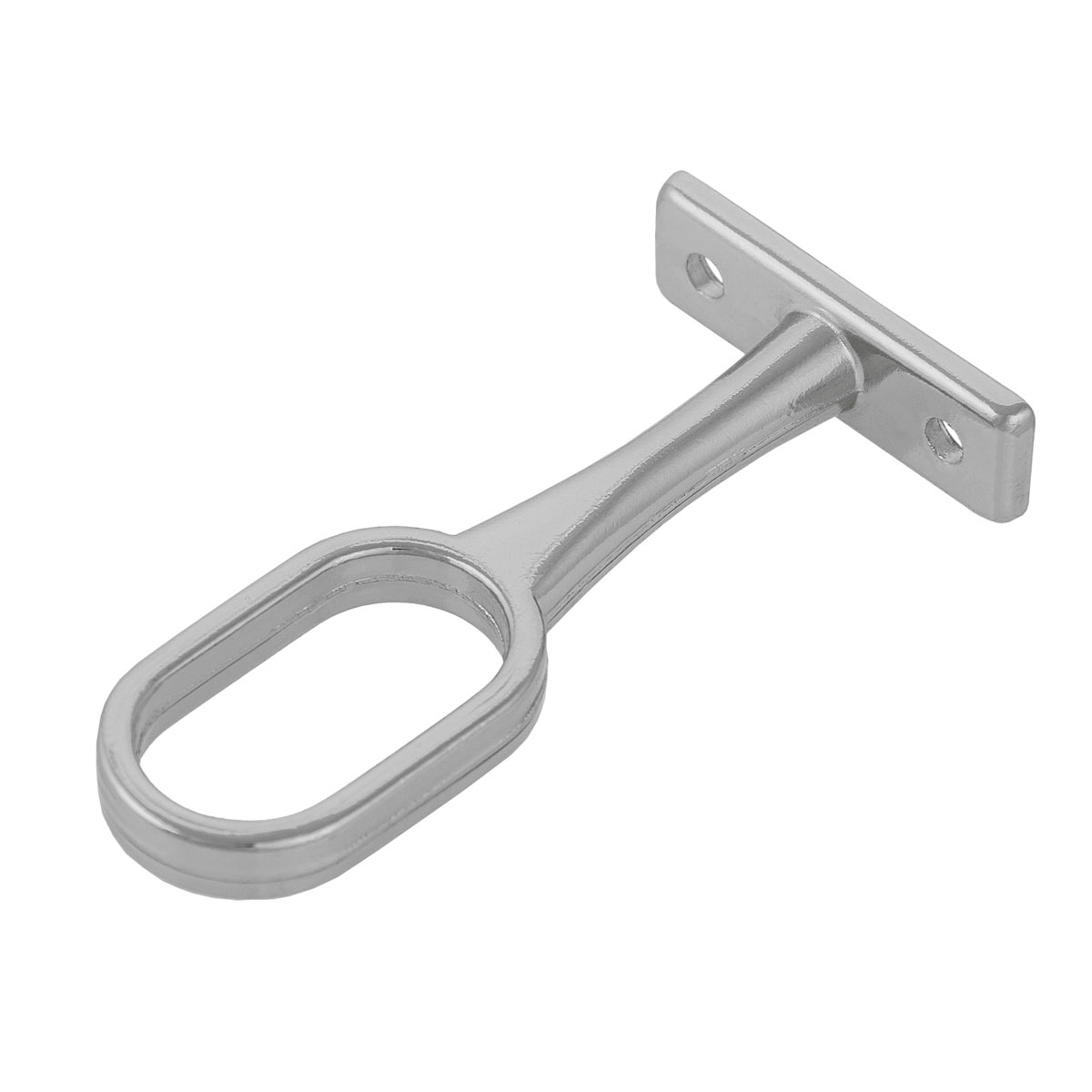 Suki Mittelhalter Durchmesser 3 cm oval silber Bild 3