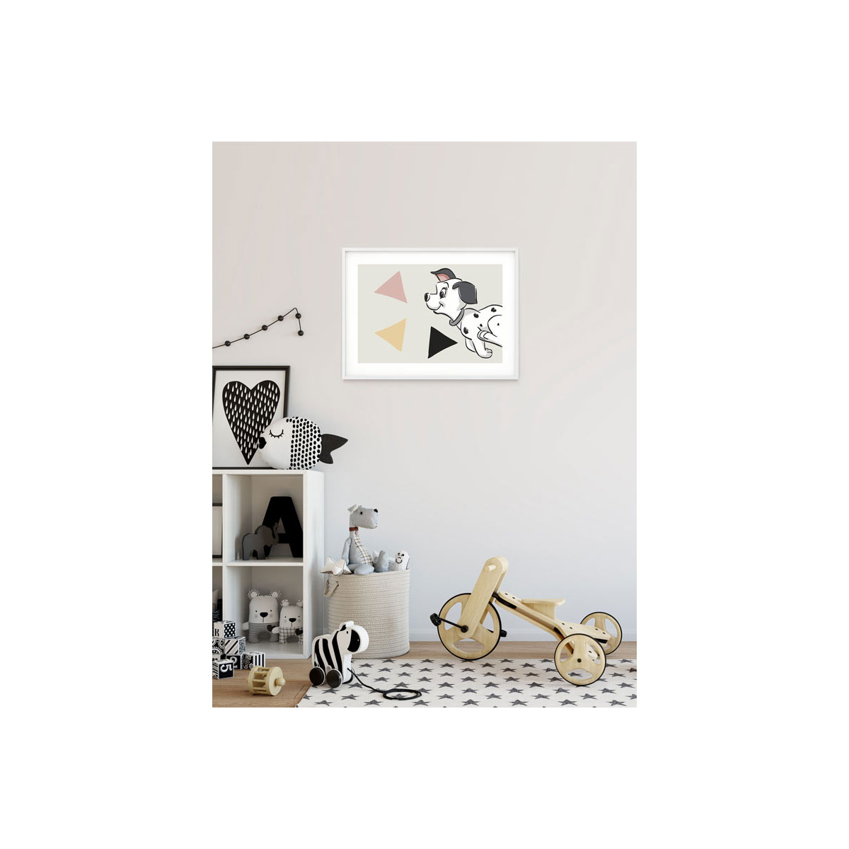 Komar  Wandbild 101 Dalmatiner Angles Landscape 70x50 cm