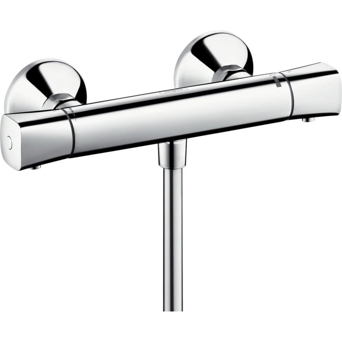 Hansgrohe Ecostat Duschthermostat, chrominkl. S-Anschluessen&Rosetten
