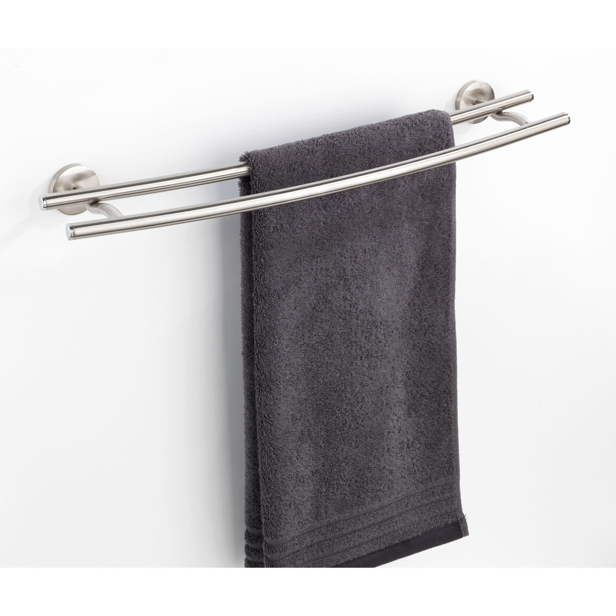 Wenko Handtuchstange Duo Cuba matt Bild 3
