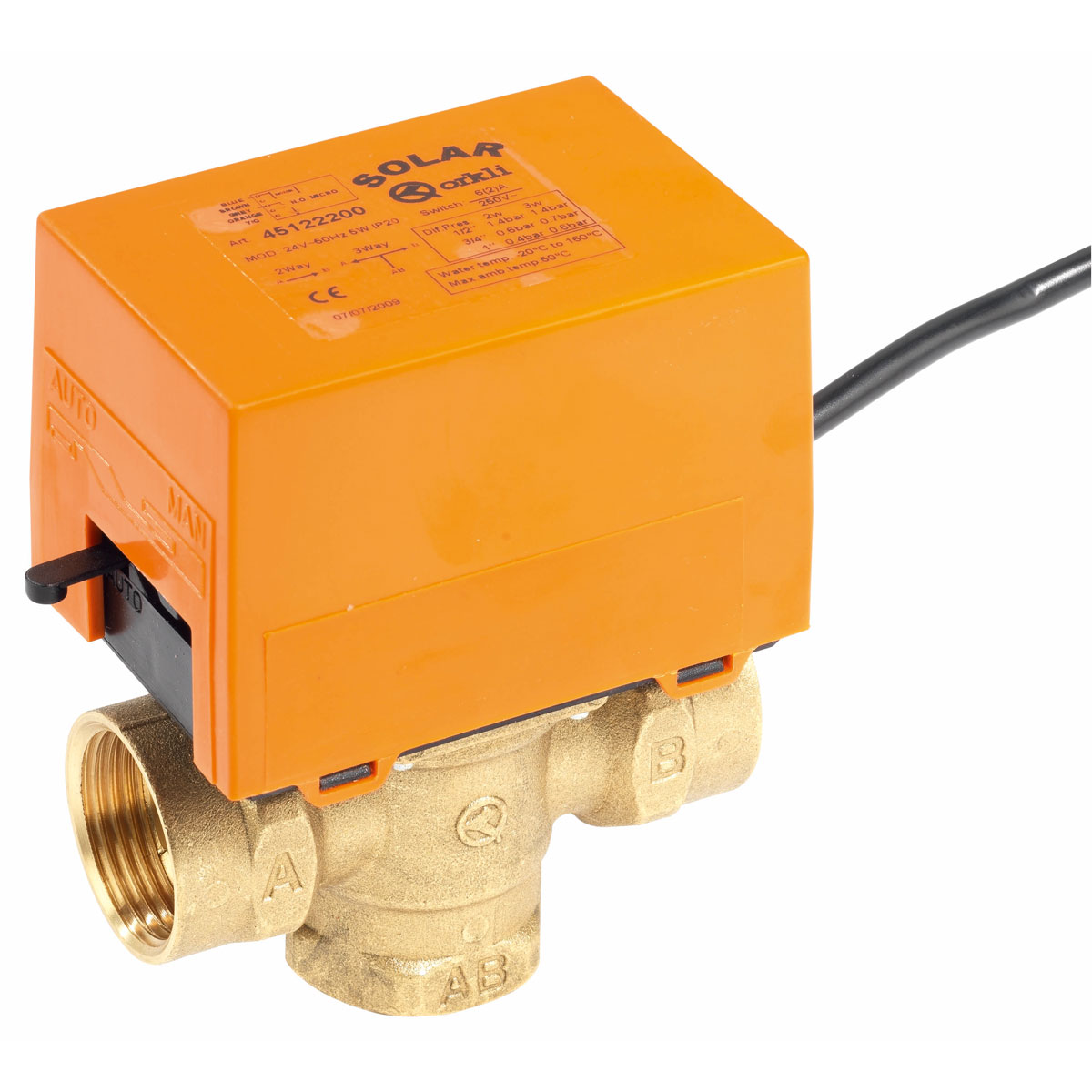 Justus Drei-Wege-Integrationventil