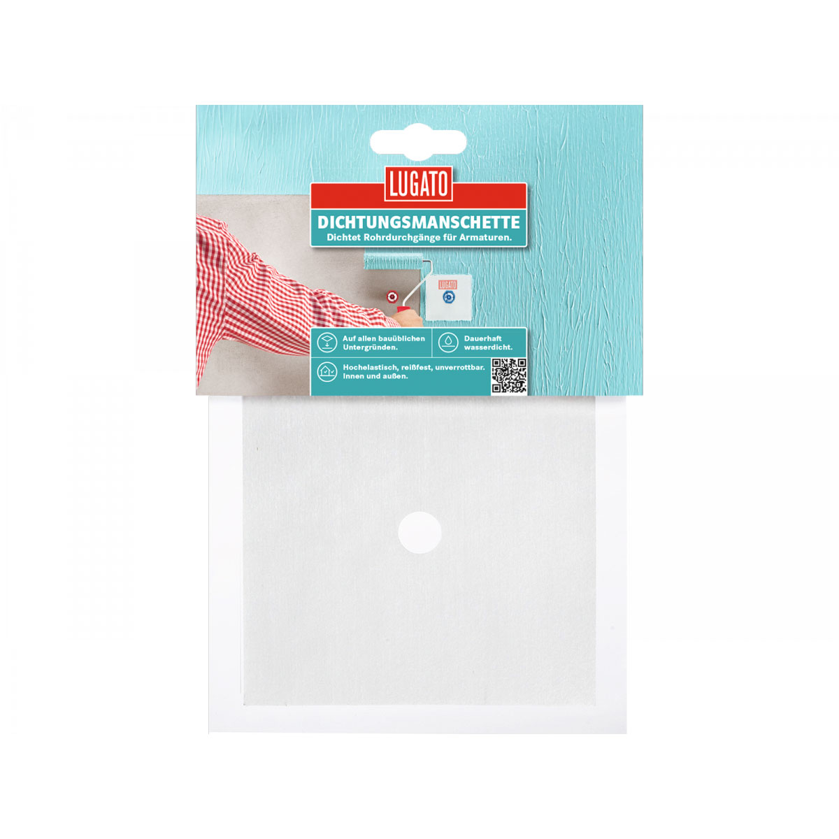 Lugato Dichtungsmanschette 120 x 120 mm