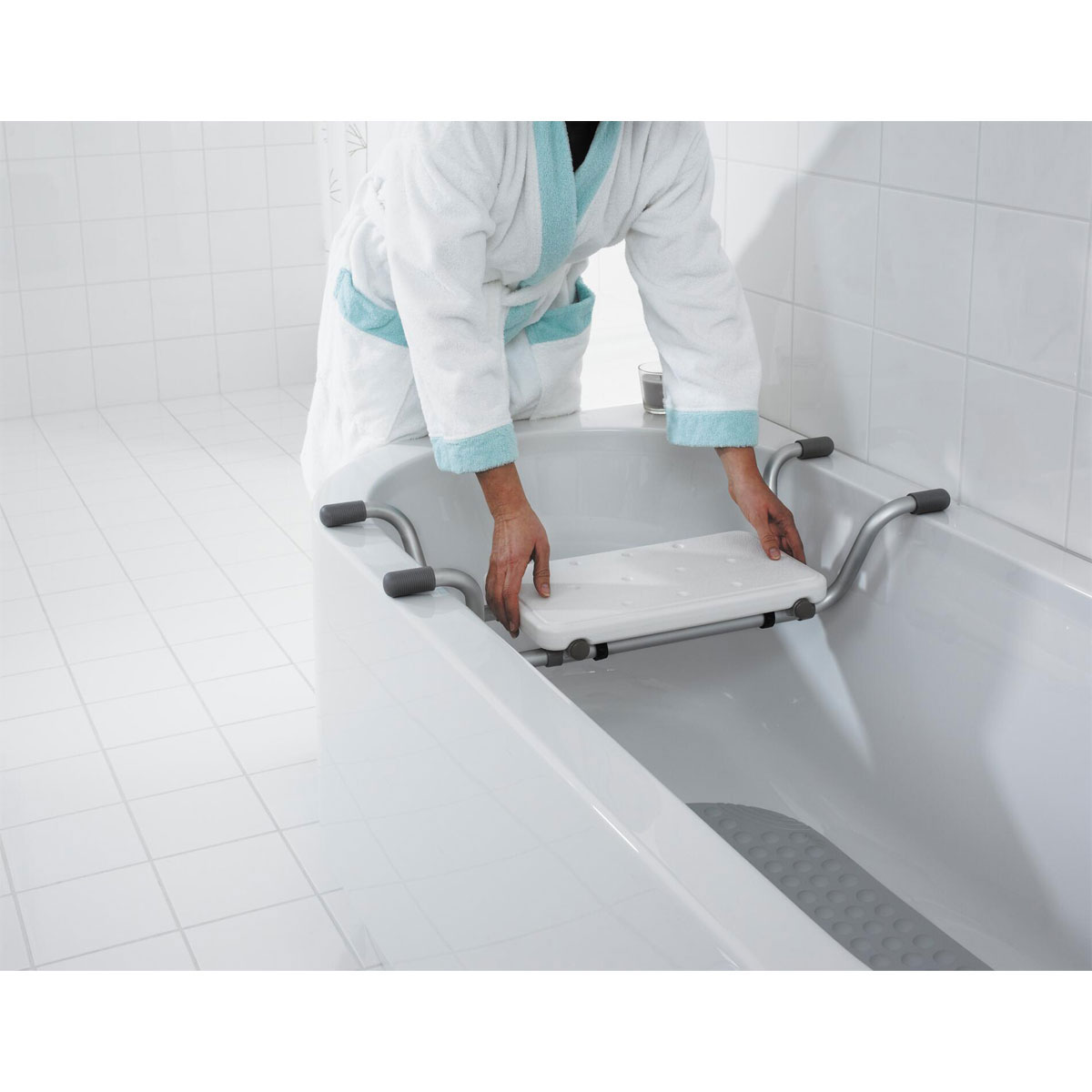 Ridder  Badewannen-Sitz / Schemel Sid weiß Bild 8