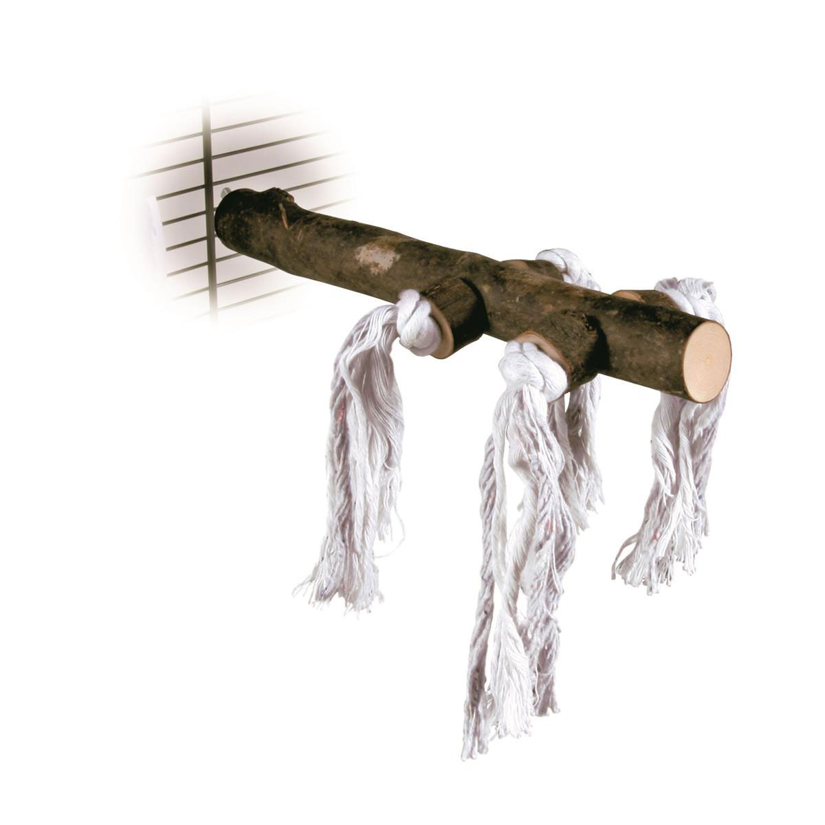 Natural Living Sitzstange mit Tau 25cmDm.25mm